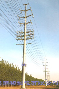 35KV双回路耐张钢管杆(塔)