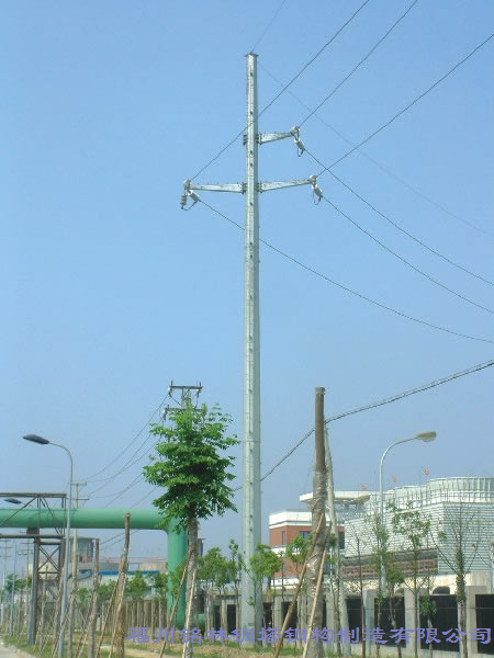 35KV单回路转角钢管杆(塔)
