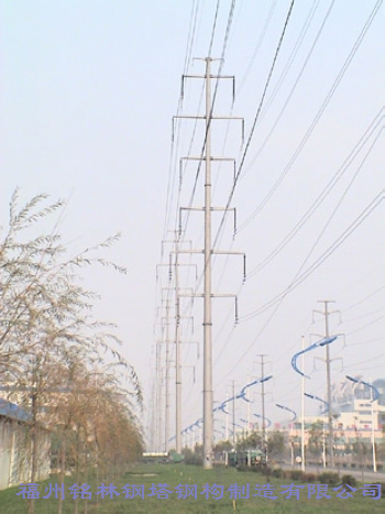 220kV单回路直线钢管杆(塔)