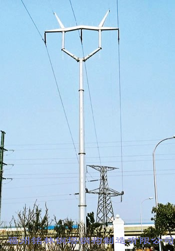 35kV单回路直线钢管杆(塔)