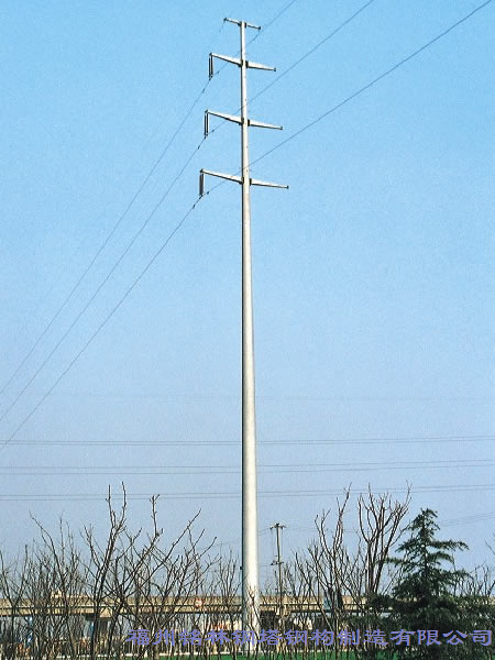 110KV单回路直线钢管杆(塔)
